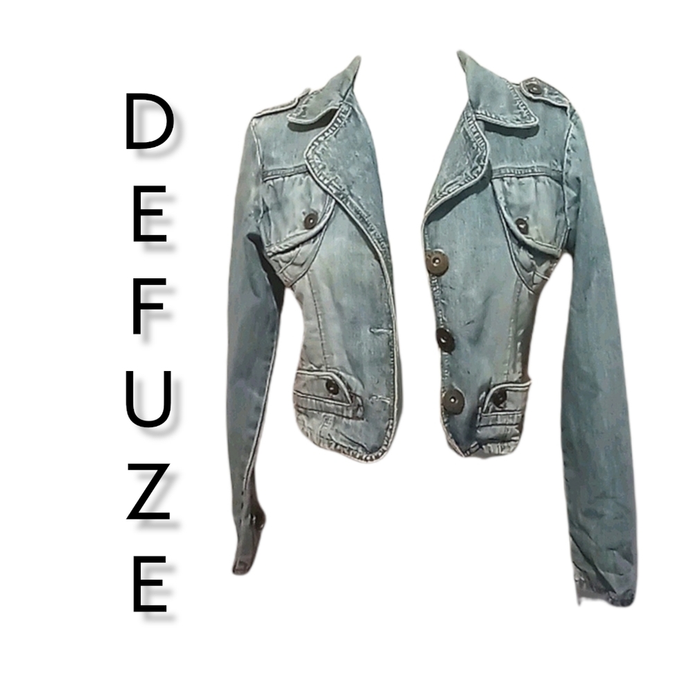 Defuze jeans jacket Sz S